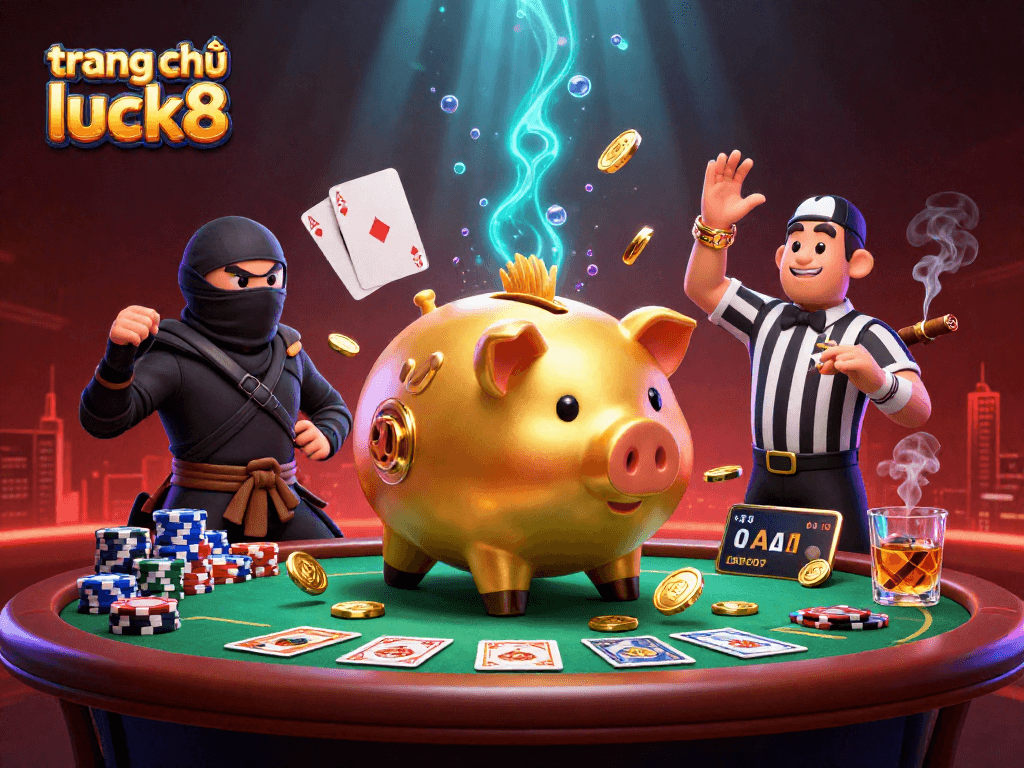 Engage with exciting gameplay on trang chủ luck8 featuring a vibrant casino scene.