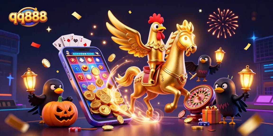 Experience the thrill of qq888 online gaming with vibrant slot games and golden rewards.