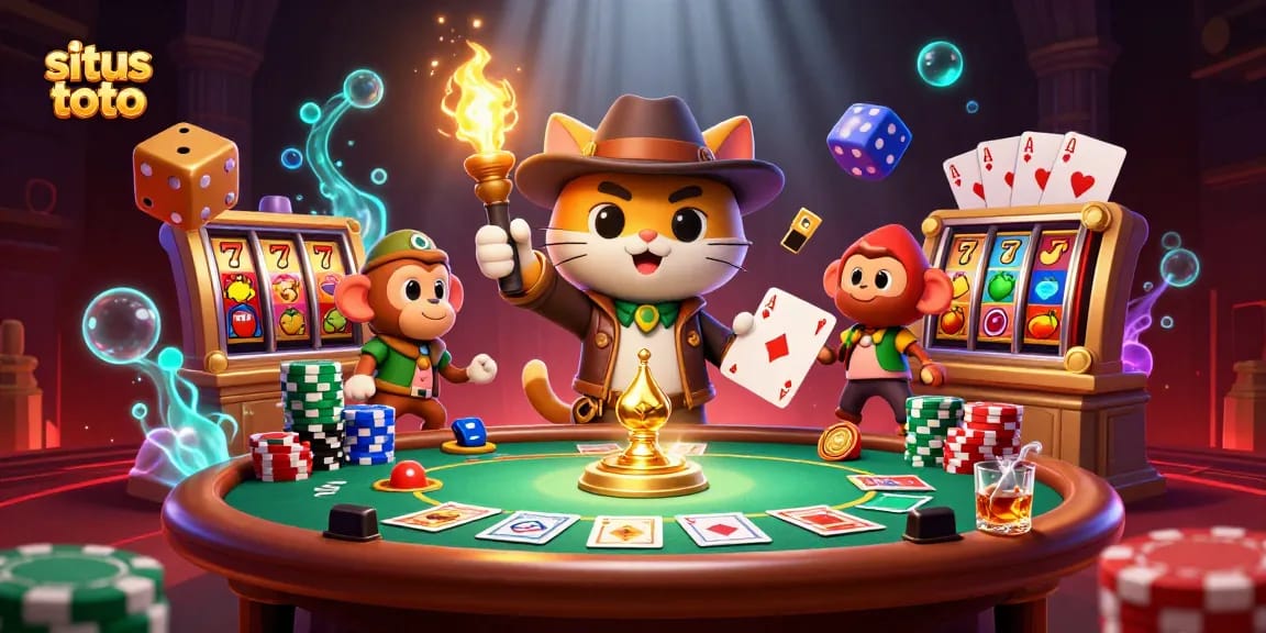 Menggandakan keseruan situs toto dengan kemenangan jackpot dalam ilustrasi permainan kasino interaktif