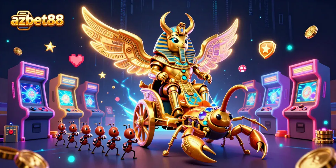 Experience the thrilling gaming adventures at azbet88 with vibrant 3D characters in an exciting casino scene.