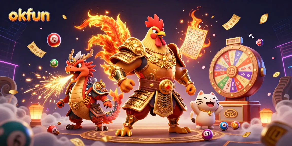 Experience the thrill of okfun with vibrant lottery dynamics and enchanting characters in a casino adventure.