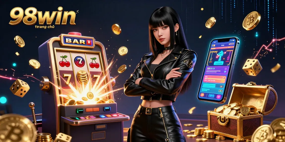 Experience 98win trang chủ casino excitement with vibrant 3D elements and winning jackpots.