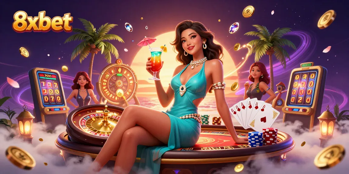 Experience thrilling wins at 8xbet with glamorous styles, vibrant casino elements, and enticing games.